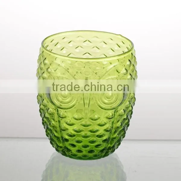 2800ml handiness grenn color owl madelling pitcher glass