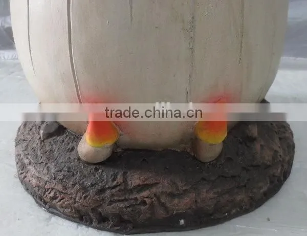 knock-down Garden fiberglass planter flowerpot