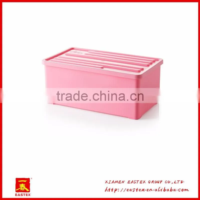 hot sale good quality candy color Plastic storage box