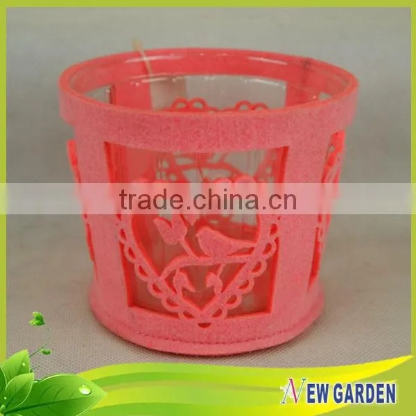 Stylish Promotion High Quality Sturdy Leather Coloured Plant Pots
