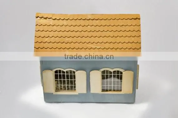 Wood Cardboard Christmas House