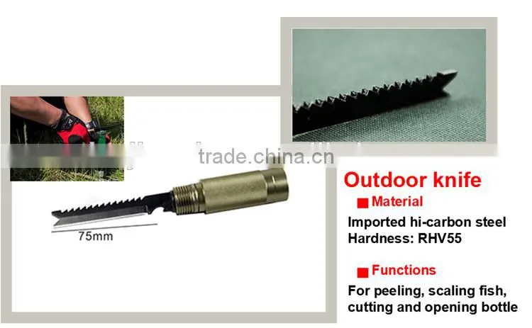 Emergency tool to break car window/ Self-driving emergency tools and equipment/ Multifunction shovel with waring light