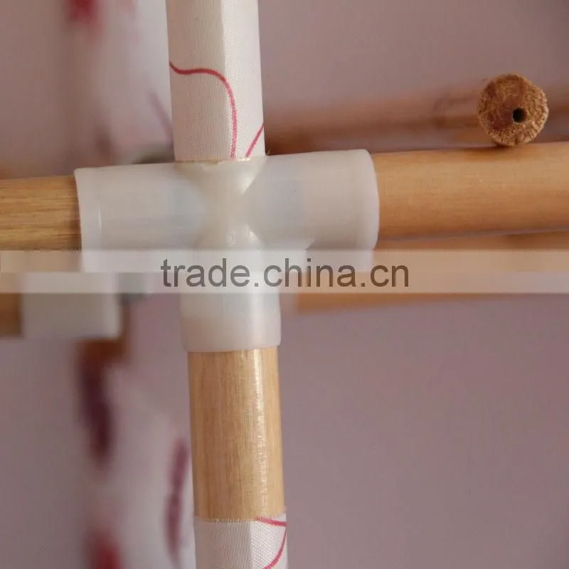 modern style folding fabric solid varnished wood wardrobes