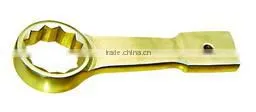 hammering open end bent spanner explosion proof