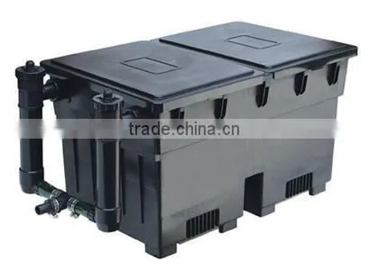 New design water treatment plastic fish pond filters ,UVC garden pressurized pool filter