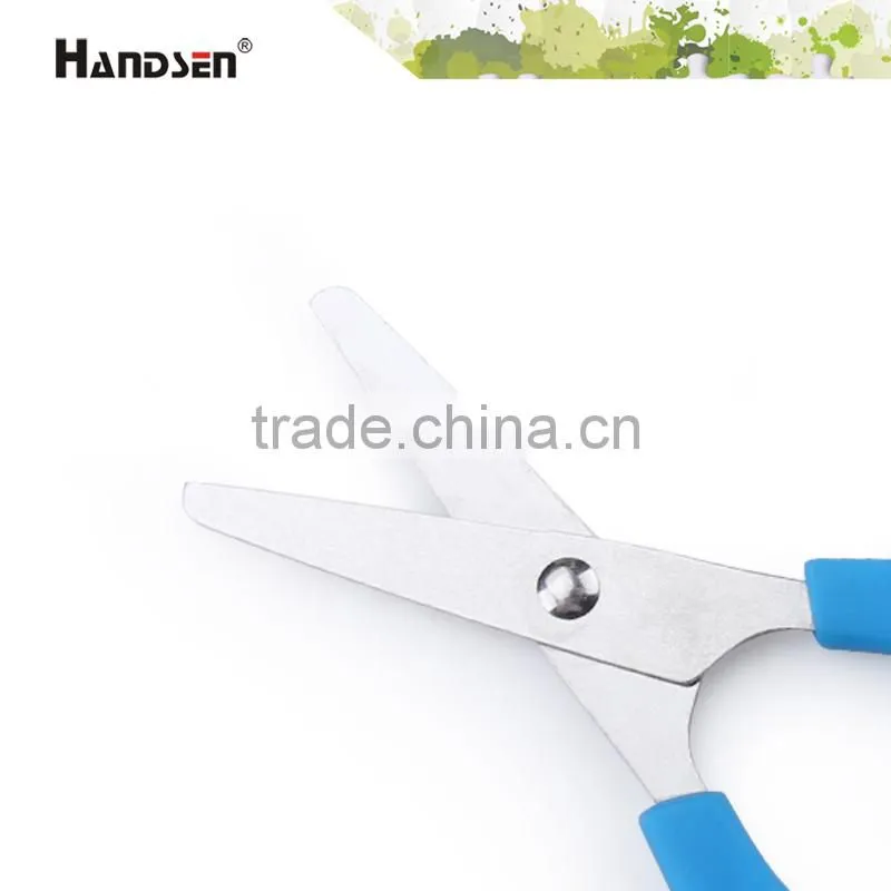 4" plastic handle cheap 10cm mini scissors