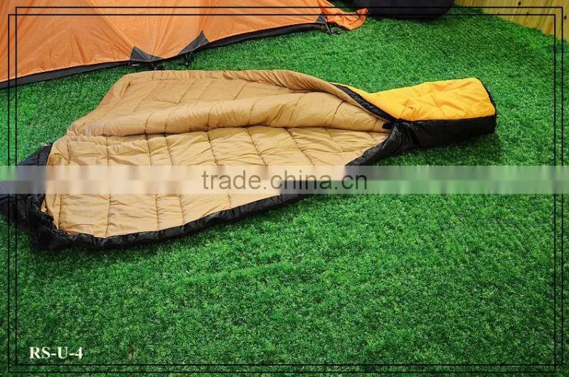 Organic Cotton Sleeping Bag Mummy Sleeping Bag for Cold Weather