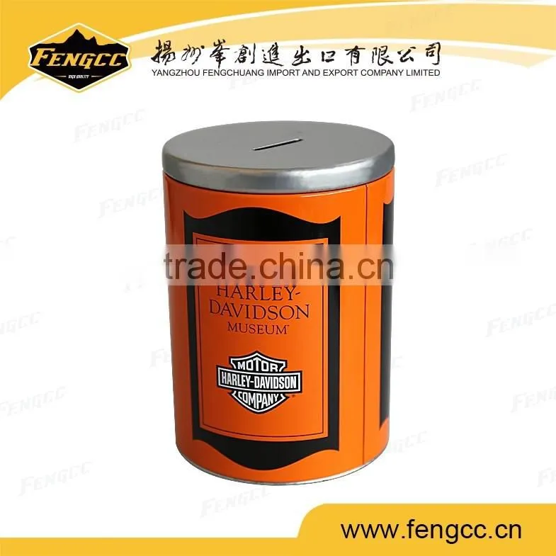 Best Selling Customized Tin Plate Coin Bank
