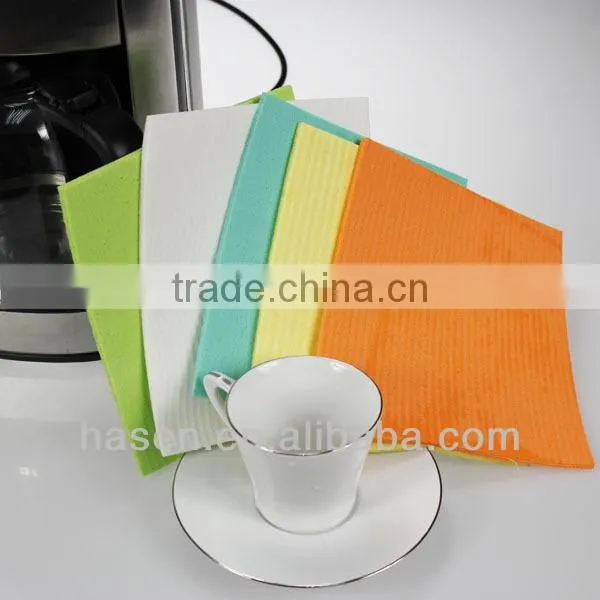 China manufacturer Printed Multi-purpose natural cellulose magic cleaning kitchen sponge bulk