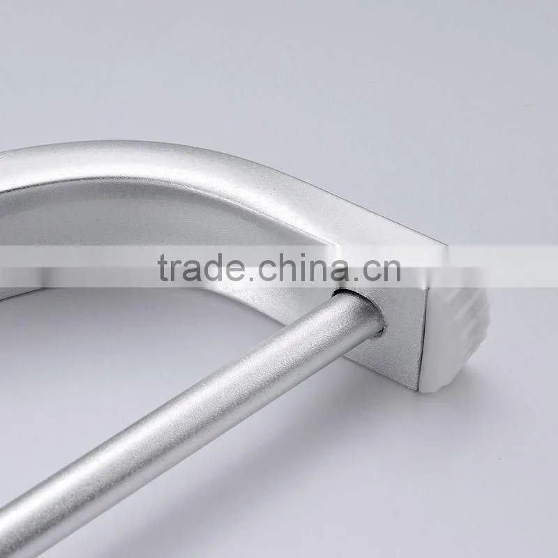 New design metal wire coat hangers aluminum alloy folding clothes hanger metal wire coat hanger