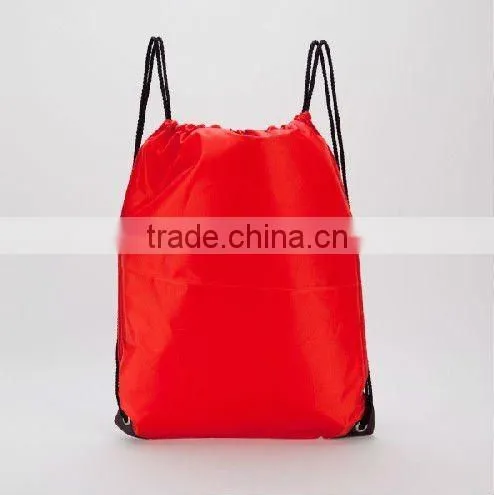 Promotion Cotton and Nylon Drawstring Bag