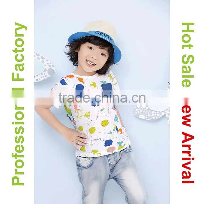 Short sleeve wholesale baby clothes korea