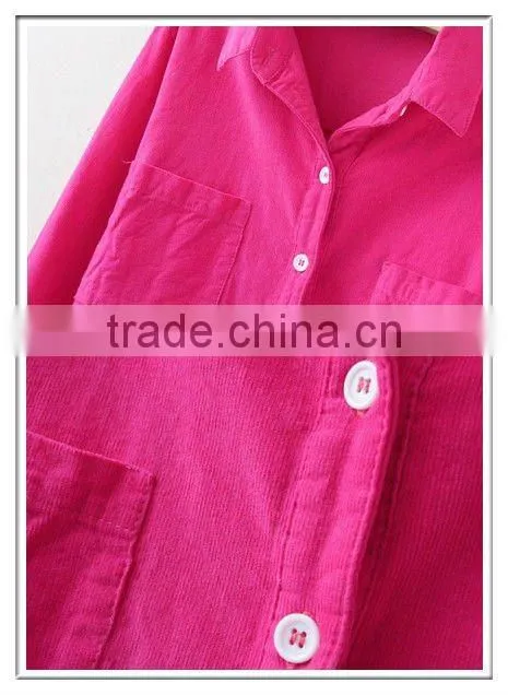 21W cotton corduroy fabric