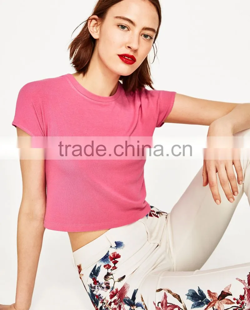 China OEM Service Design Hot New Style 180g 100% Cotton Short Sleeve O-Neck T Shirt In Bulk