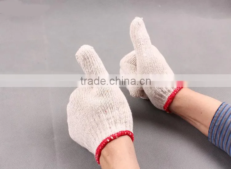 Natural Working cotton gloves