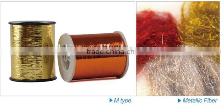 Copper fiber yarn