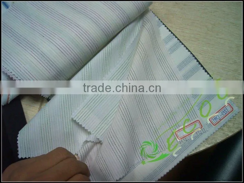 yarn-dyed cotton strip spandex fabric