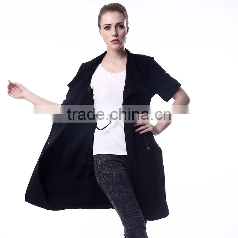 2015 autumn korea style women's relaxed joker cardigan coat