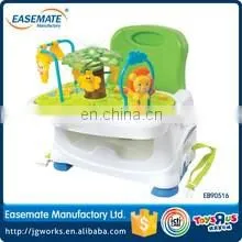 Baby plush musical rocking chair baby rocker with mosquito net