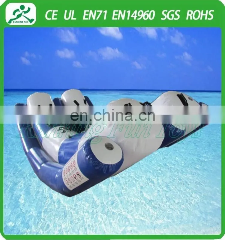 Hot sale seesaw on water, water park equipment