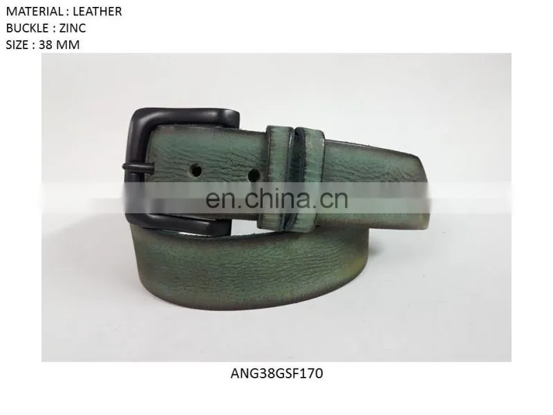 Top Grain Leather belt manufacturer, top grain leather belt exporter