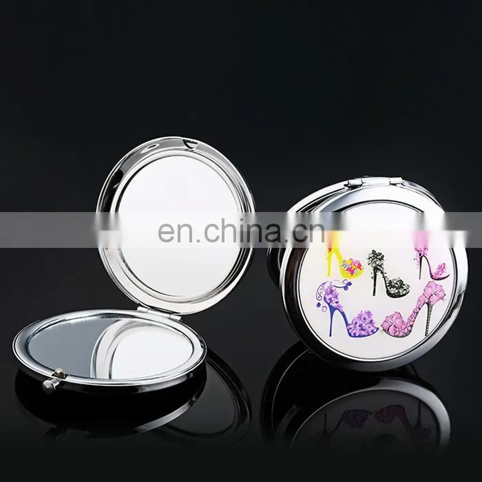 2017 hot sell popular elegant high-heeled shoes cosmetic mirror