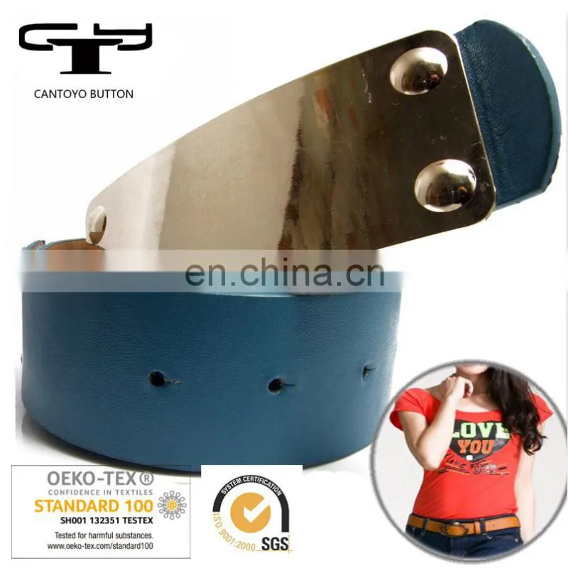 2018 fashion and popular on market thick leather h buckle belt