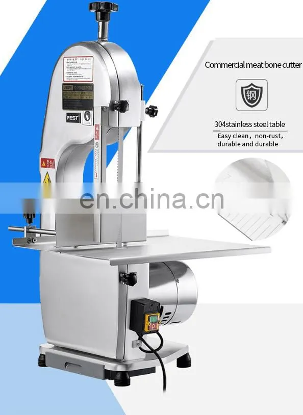 frozen fish meat cutting machine / kitchen equipment bone saw/ portable meat saw machine