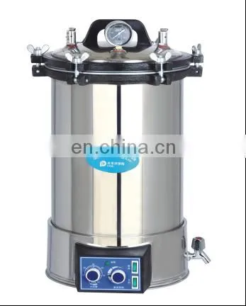 High Efficiency Hand Wheel Pressure Steam Sterilizer Autoclave for Laboratory Use