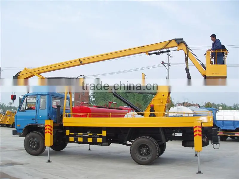 Dongfeng 18m truck mounted aerial platform
