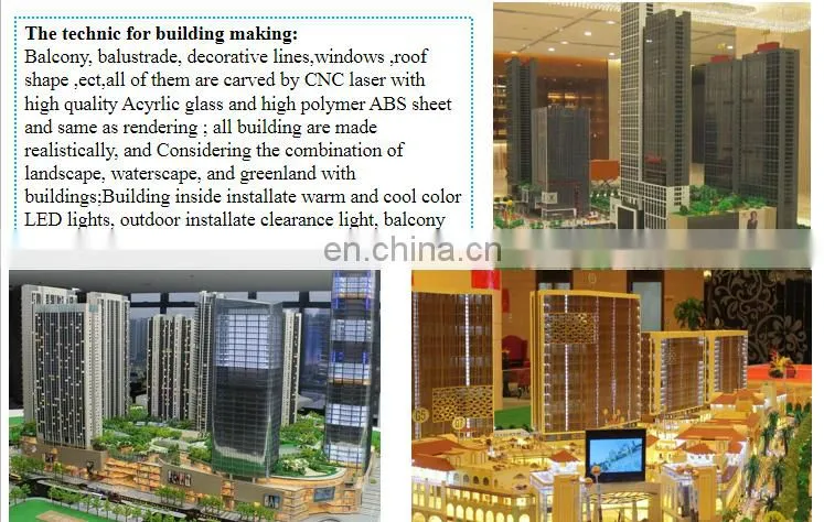 Real estate marketing scale models , 3d scale apartment models