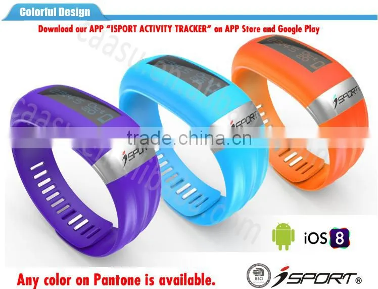 2015 Elegant Design Sleep Monitor Fitness Band