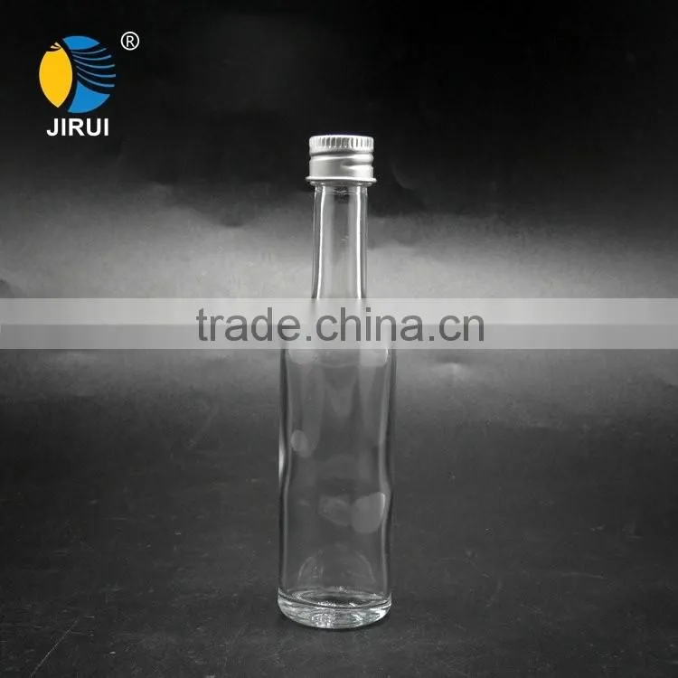 50cc glass wine bottle with tin lid