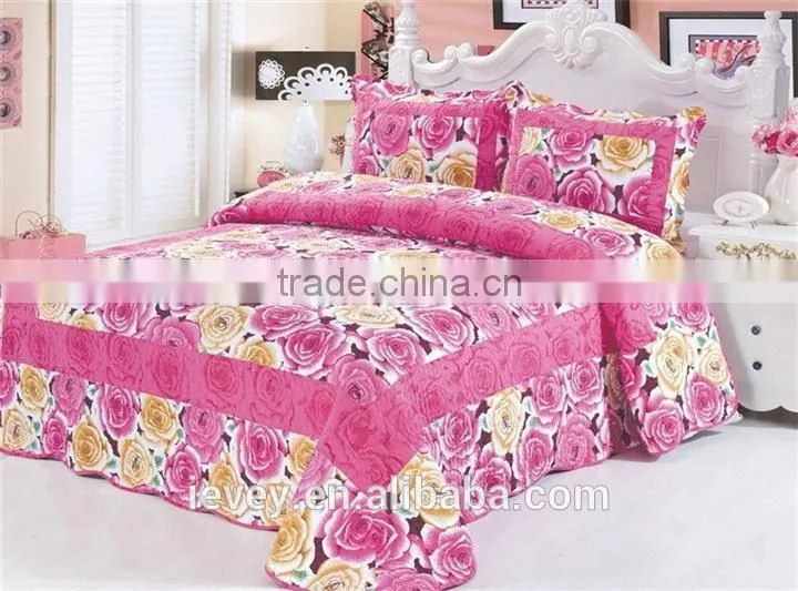 beautiful high quality best price cotton reative printed 2500gsm bed sheet patchwork quilt quilt fabric cotton