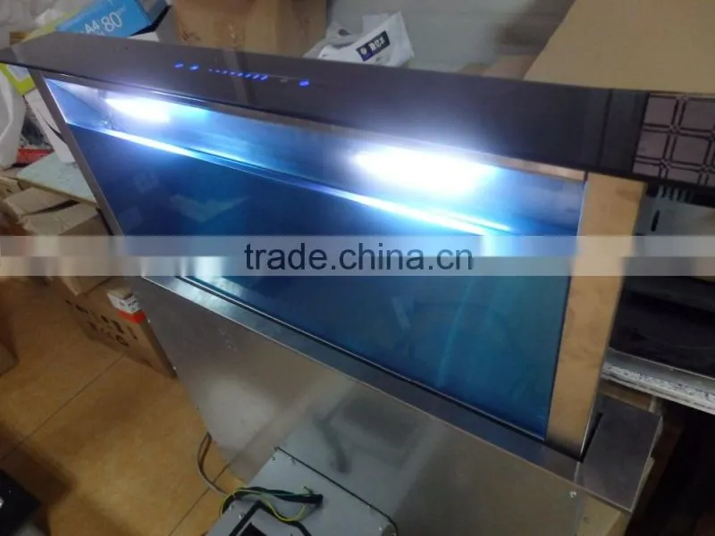 Cooker Hood Down Draft Range Hood with 4 Speeds LDD Slide out