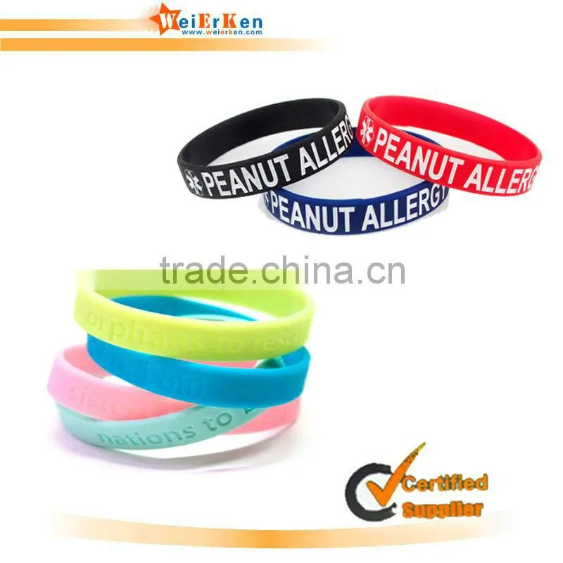 Custom Adjustable Silicon Wristband