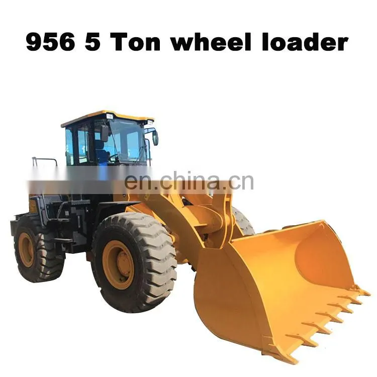 Payloader Wheel loader with coal bucket 4.5 m3, wheel loader 956