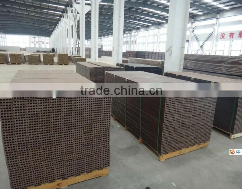 high quality 5 year warranty water proof Wood plastic composite decking