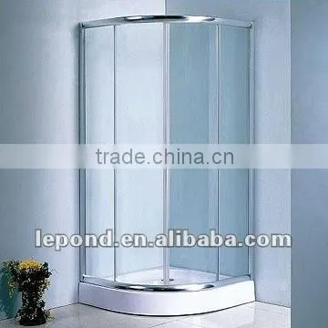 5mm Painted clear tempered glass kitchen cabinet door glass