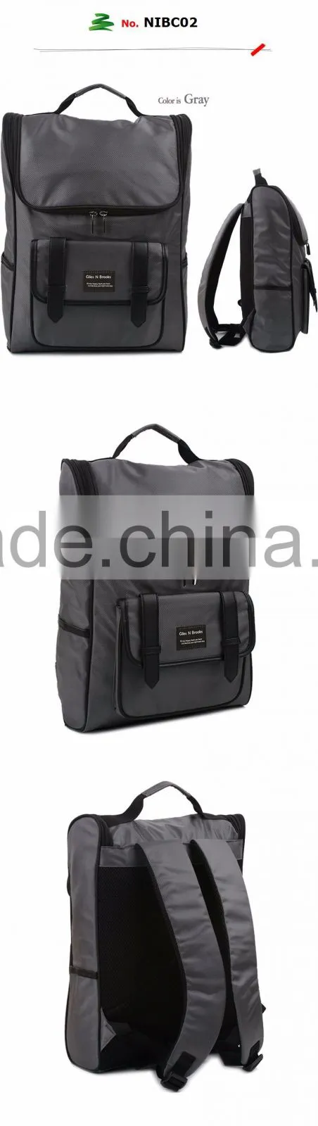 2016 New design promotion cheap customized school backpack