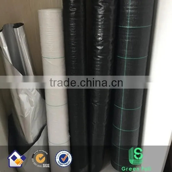 60g-170g virgin PP woven agricultural weed control mat