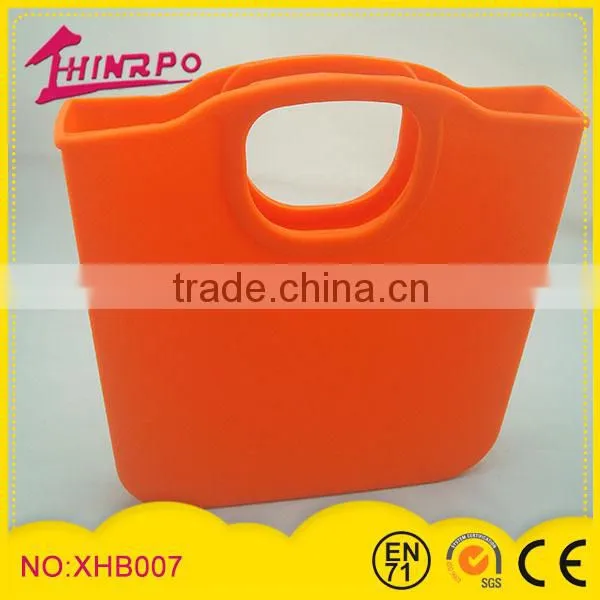 2014 New type women rubber silicone handbag