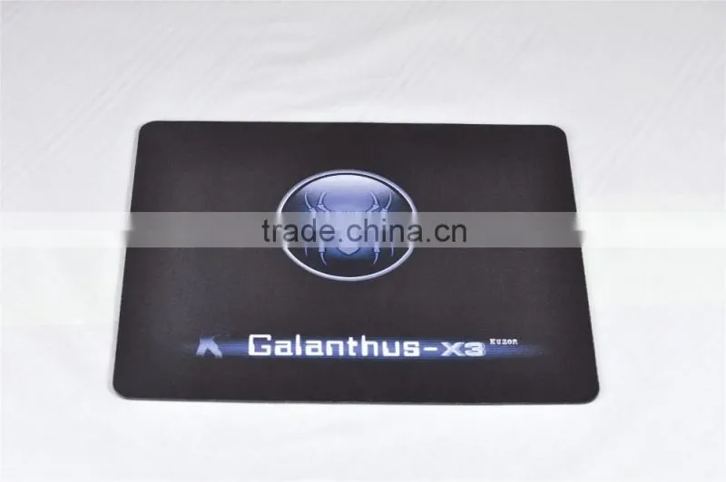 Custom printed sublimation natural rubber mouse pad,custom game mouse pad with speed control