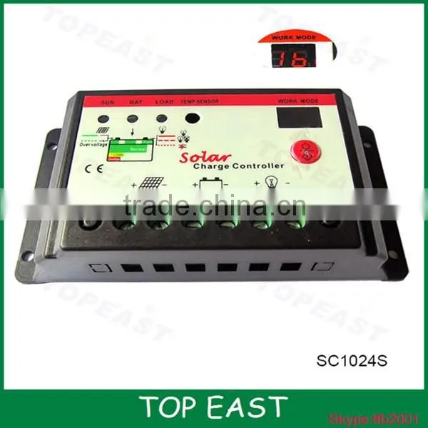 10A 15A 30A automatic garden Solar Street Light Charge Controller Regulator Charger