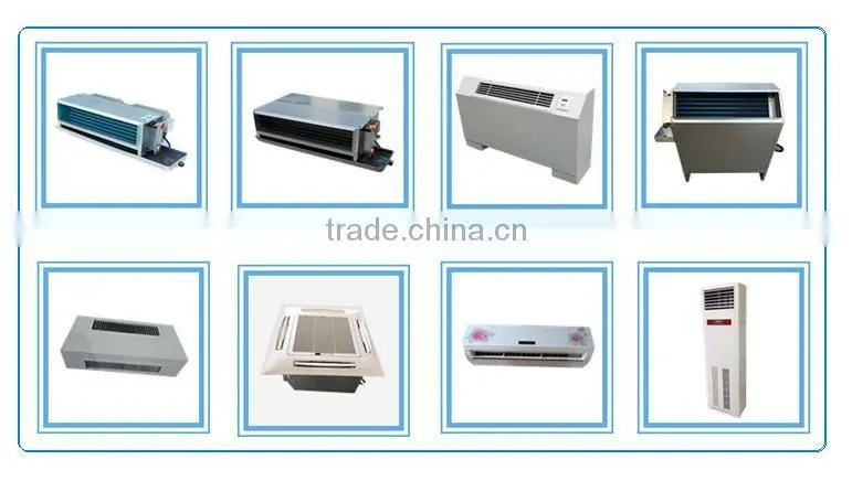 Hot products and low price wall mounted Fan Coil Unit for central air-conditioner