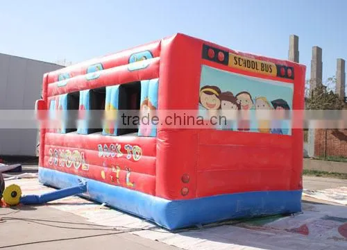 inflatable jumper school bus inflatable bus