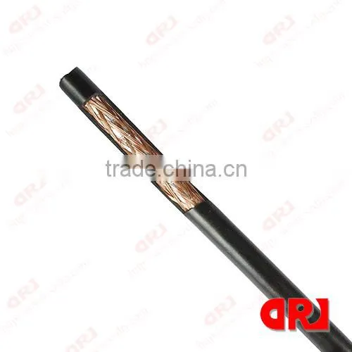 Black PVC crt monitor cable