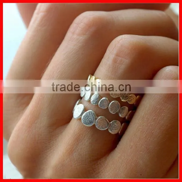 Most Popular New Design white Gold Ring Finger Jewelry Wedding Rings