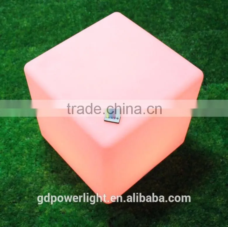 LED light decotative cube with remote control C007