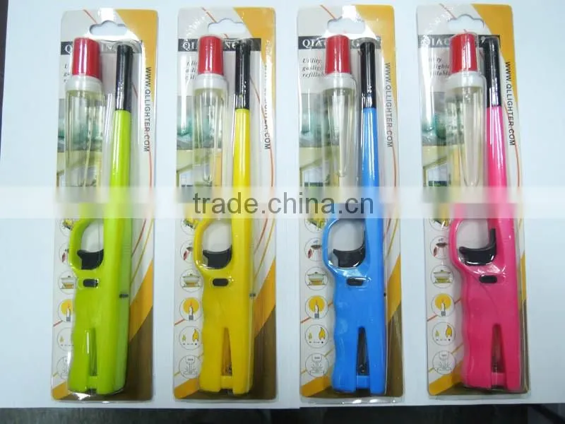 Electronic kitchen BBQ lighter with gas